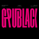 Grublack - Modern Condensed Sans - GraphicRiver Item for Sale